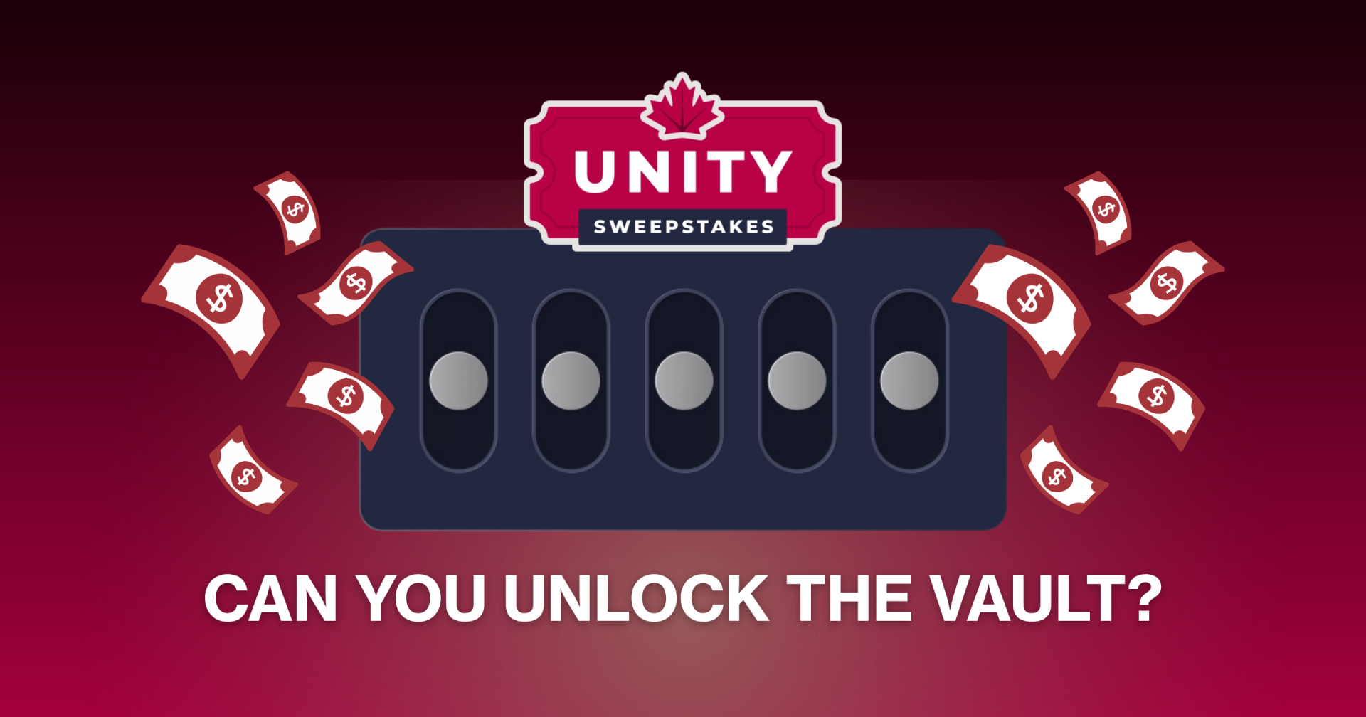 The Unity Sweepstakes is Back! (1)